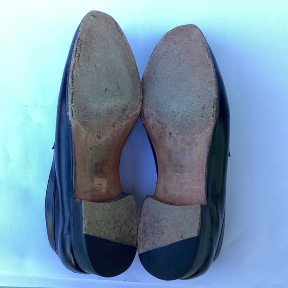 Black Meermin Silver Horse Bit Goodyear Welted Loafers 9.5 - Picture 7 of 9